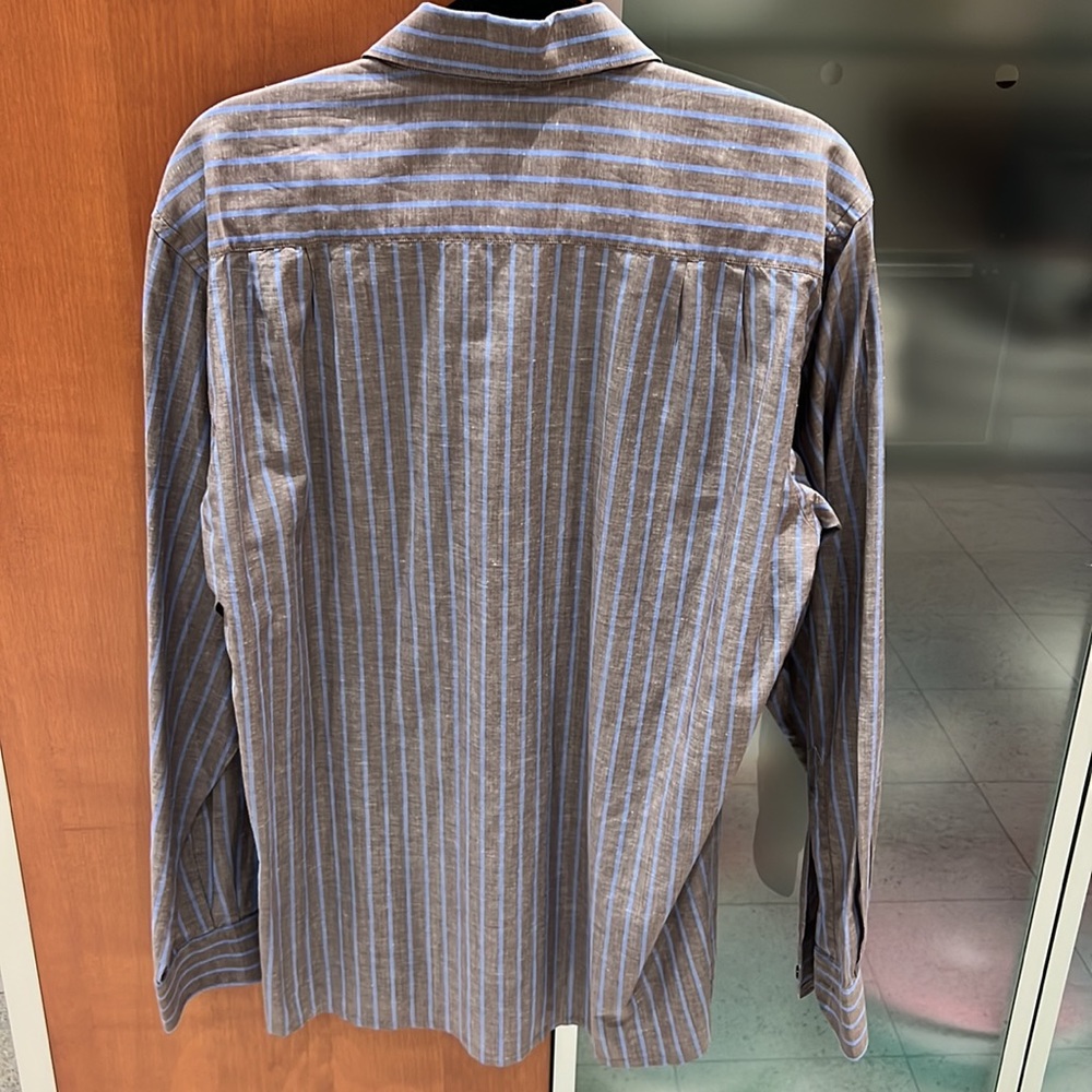 Euc Designer Button Down Shirt - image 3